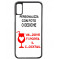 Cover IphoneX Nera Personalizzabile Con Foto o Dediche PS 10602 pelusciamo store Marchirolo