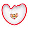 Piatto sagomato Tom & Jerry in melamina *03515 pelusciamo