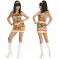 Vestito Anni 60 PEACE & LOVE GIRL Costume Carnevale Hippie PS 35456 Pelusciamo store Marchirolo