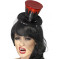 Accessorio costume Halloween carnevale cappellino burlesque glitter | pelusciamo.com