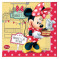 Confezione  20 Tovaglioli Carta Minnie Cafe Disney | Effettoparty.com